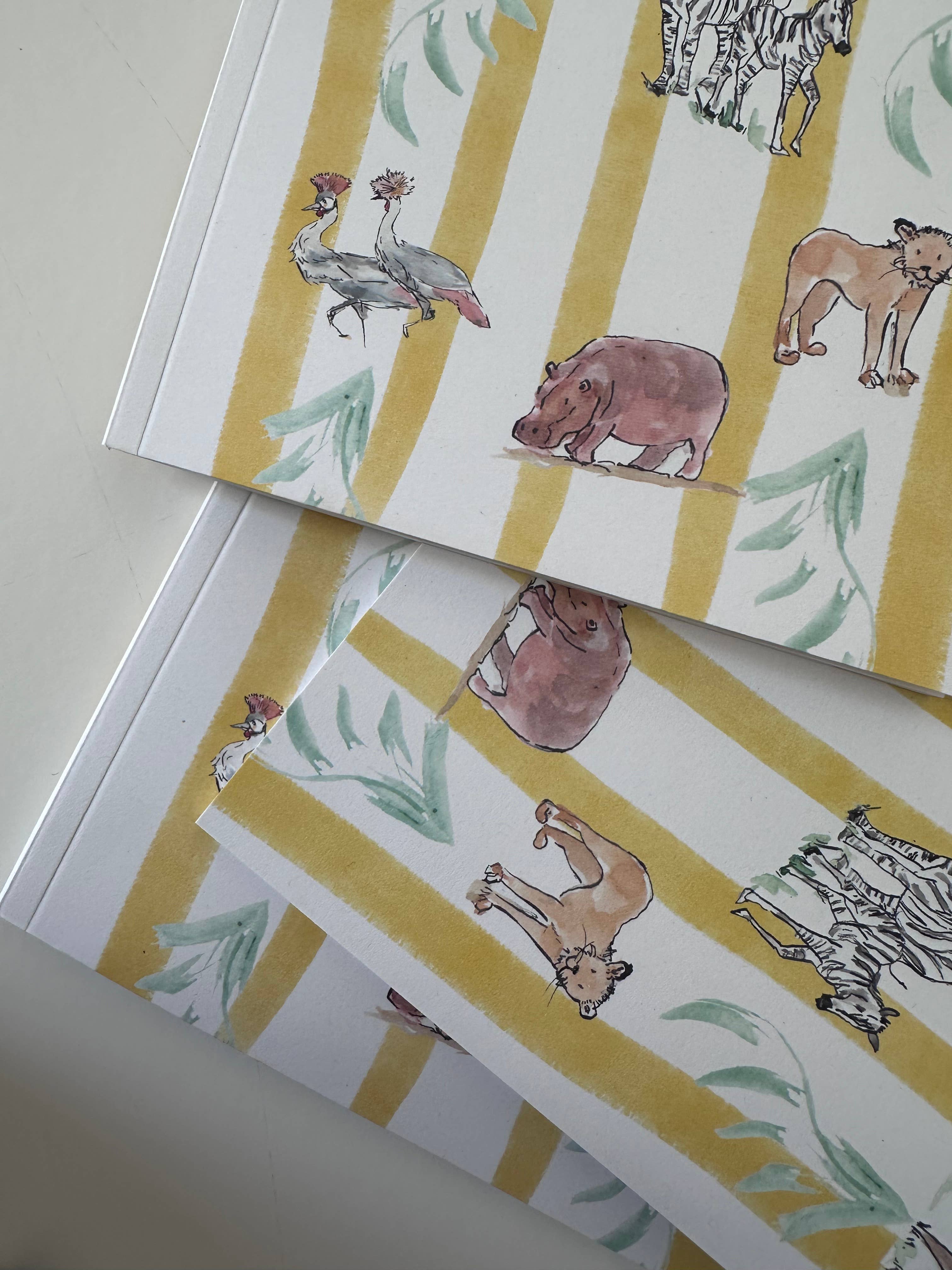 Edinburgh Letters – wholesale Notebook – 'Safari' A5 Notebook3