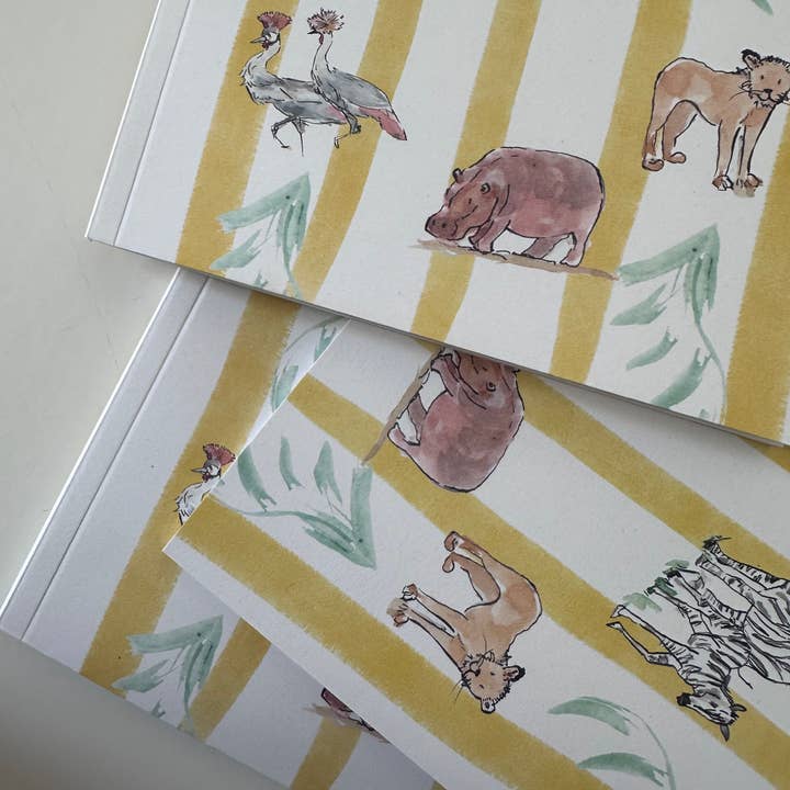 Edinburgh Letters – wholesale Notebook – 'Safari' A5 Notebook3