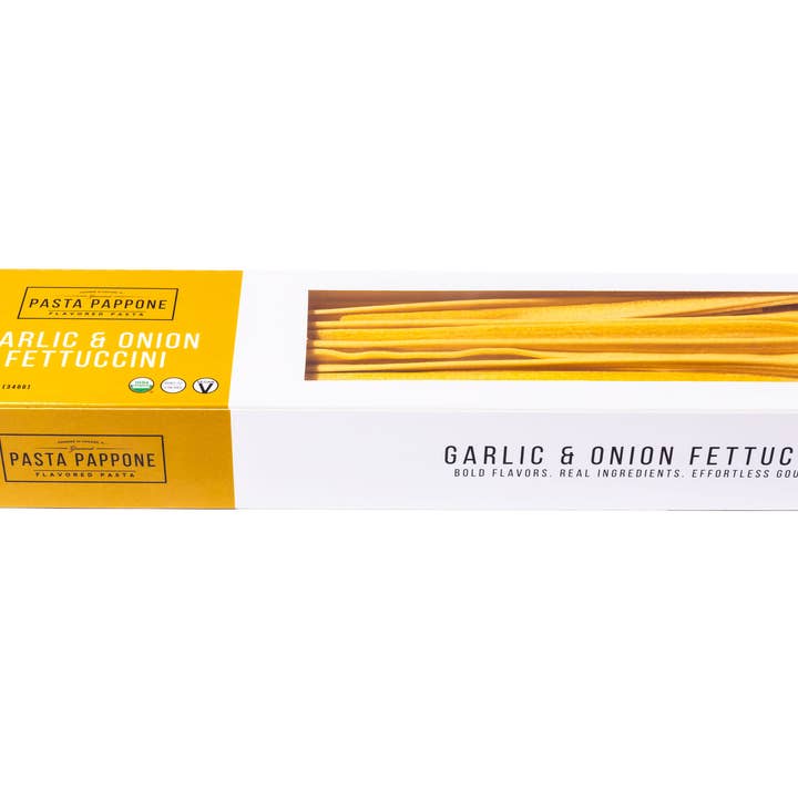 Garlic & Onion Fettuccini - Organic for wholesale by Pasta Pappone