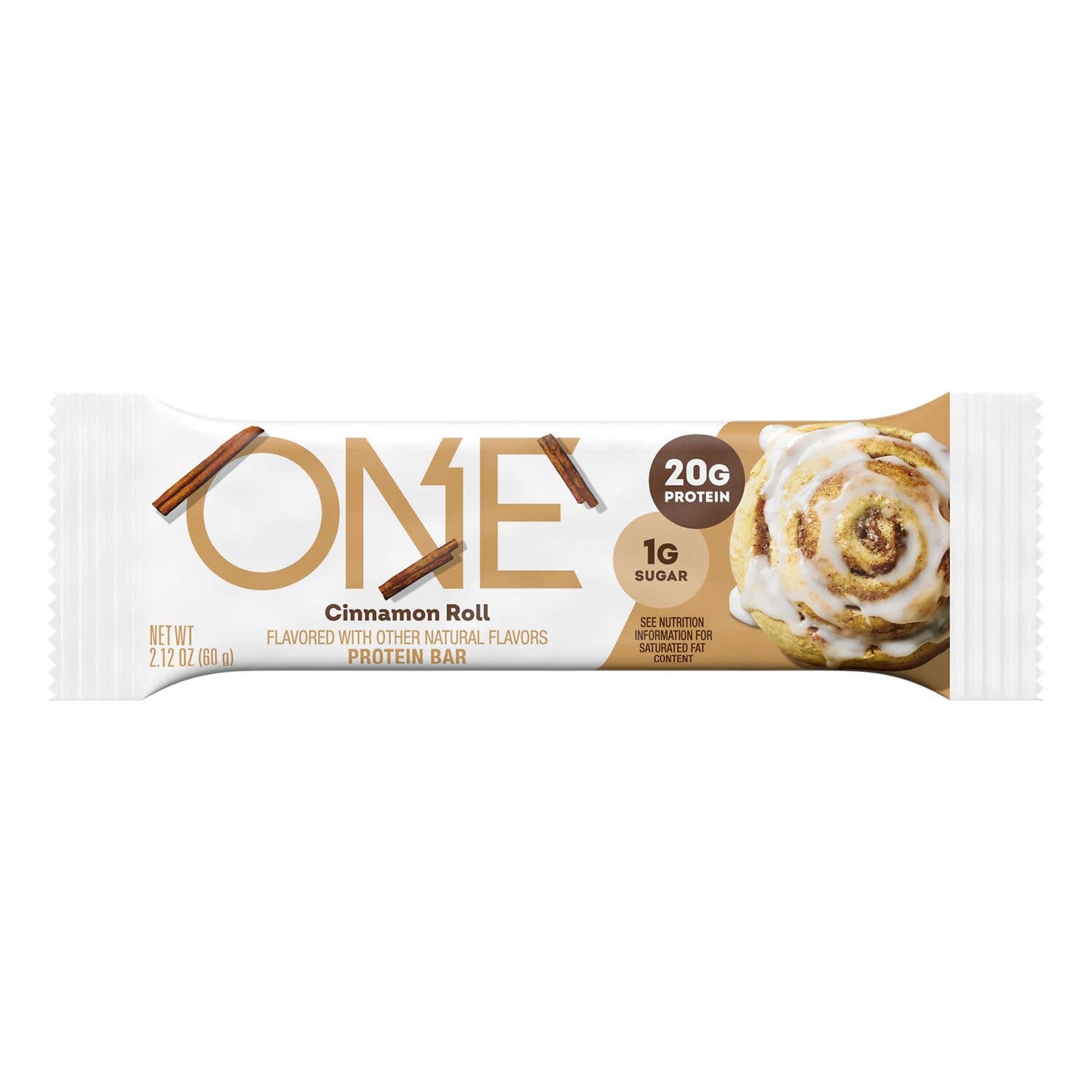 Snacky Candy - Wholesale Snack Bar - One Bar Cinnamon Roll 20 g 2.12 oz 12 count1