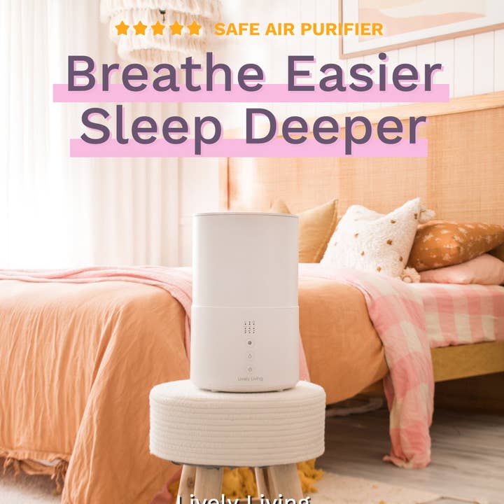 Lively Living - Wholesale Air purifier - Safe Air Purifier with Sterilization Mode4