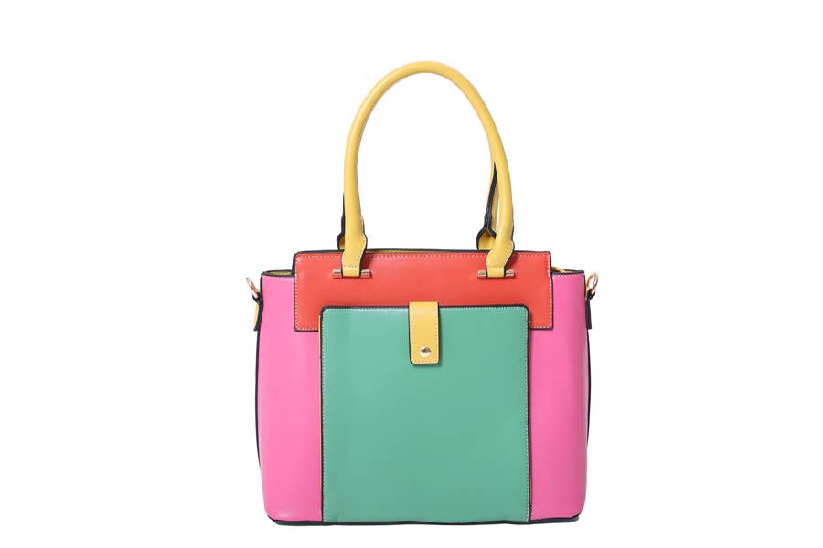 Nima Accessories Inc - Venta al por mayor Bolso con asas - Mujer - Bolso tote para mujer en colores fluorescentes y múltiples tonos1