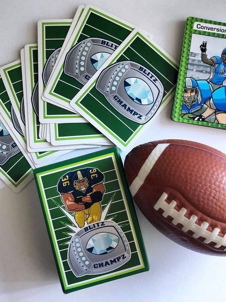 Blitz Champz football card game for wholesale by Blitz Champz