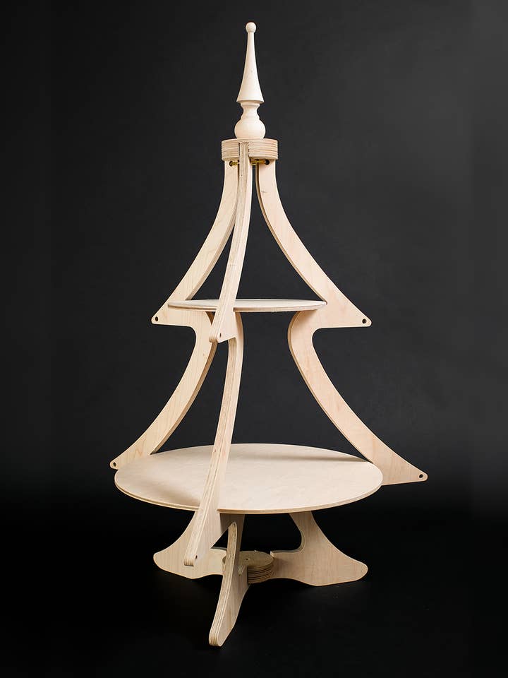 Small Wood Traditional Tree for wholesale by A Treasured Tree