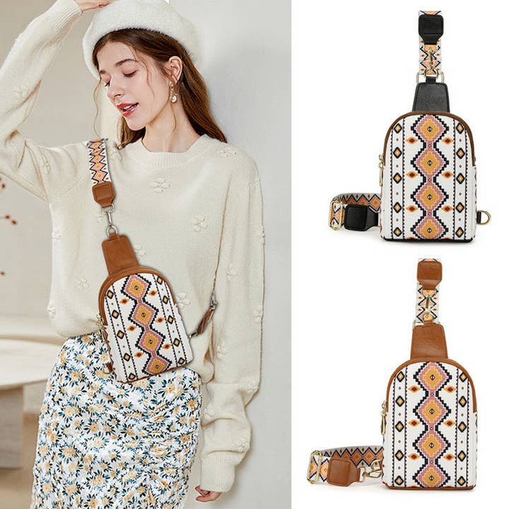 ACCITY - Wholesale Crossbody Bag - Women's - RETRO CASUAL CHEST BAG SHOULDER BAG_CWAB2700