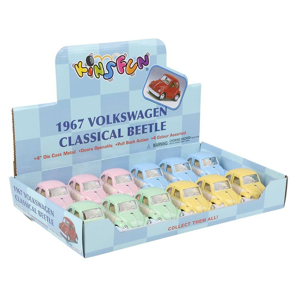 La Luna Bella - Toys - Wholesale Toy Car/Truck - Kids - 4" VW Classic Beetle  - LLB Toys1