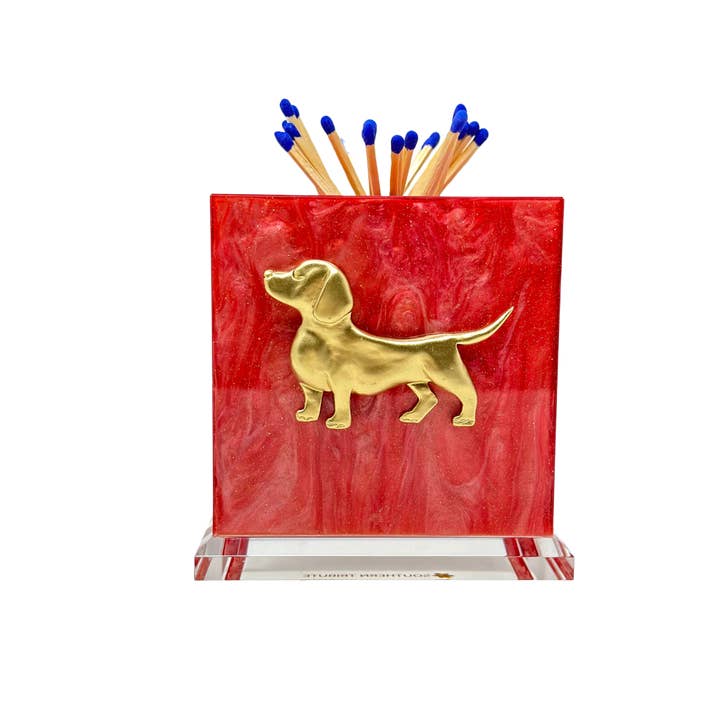 Dachshund Match Strike for wholesale by Southern Tribute
