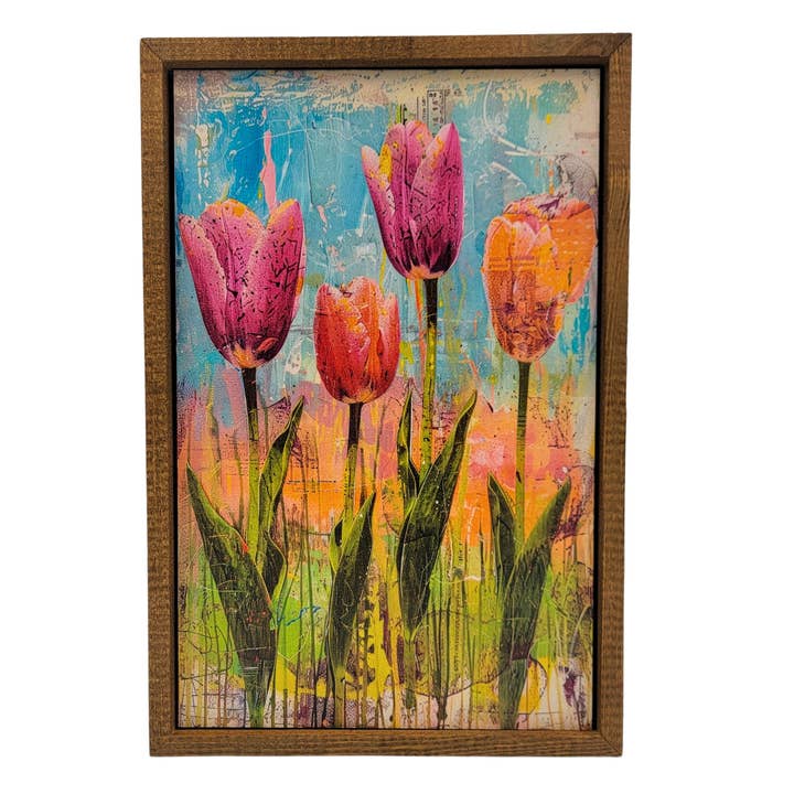 Décor printanier - Accents pour la maison et jardin fleuri de la fête des mères pour la vente par Home Accents By Driftless