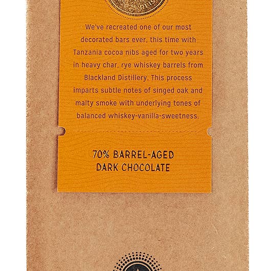 Askinosie Chocolate - Wholesale Chocolate Bar - 70% Barrel-Aged Dark Chocolate Bar (POP of 15)2
