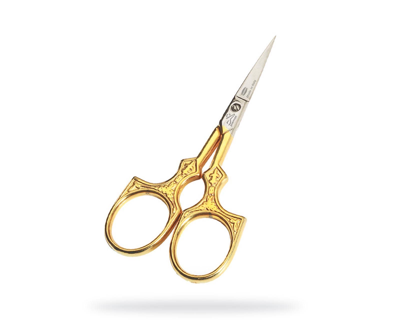 Premax - Wholesale Scissors - Medieval Embroidery Scissors - Gold - Straight Blade