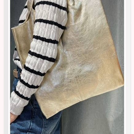 Z et Z - Vendita all'ingrosso Marsupio - Donna - Borsa tote in pelle granulata o pelle iridescente17