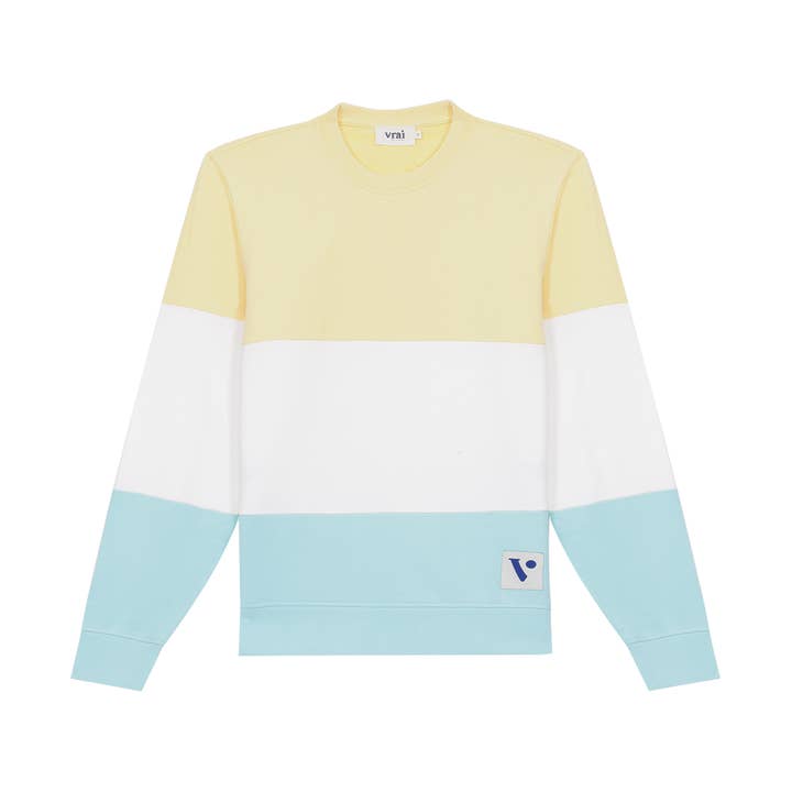 Sweatshirt multicolore for wholesale by VRAI PAR VIANNEY