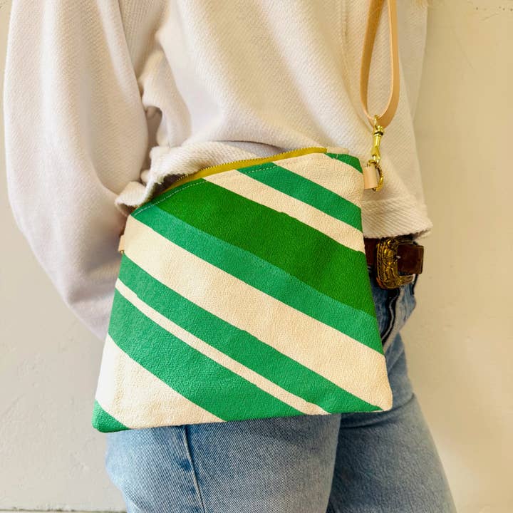 Erin Flett – Engroshandel Crossbodytaske - Dame – Judy Crossbody Taske – Vintage Stribe