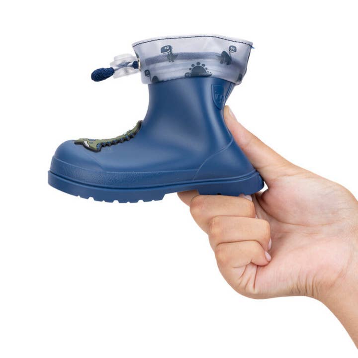 Pituka Wear - Wholesale Rain Boots - Kids - Barefoot Wellington Boot Mendi Dino - Igor4