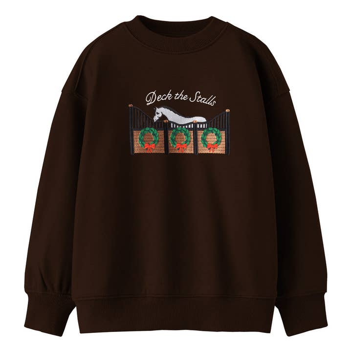 Dapplebay Kid's Deck The Stalls Sweatshirt for wholesale by Dapplebay