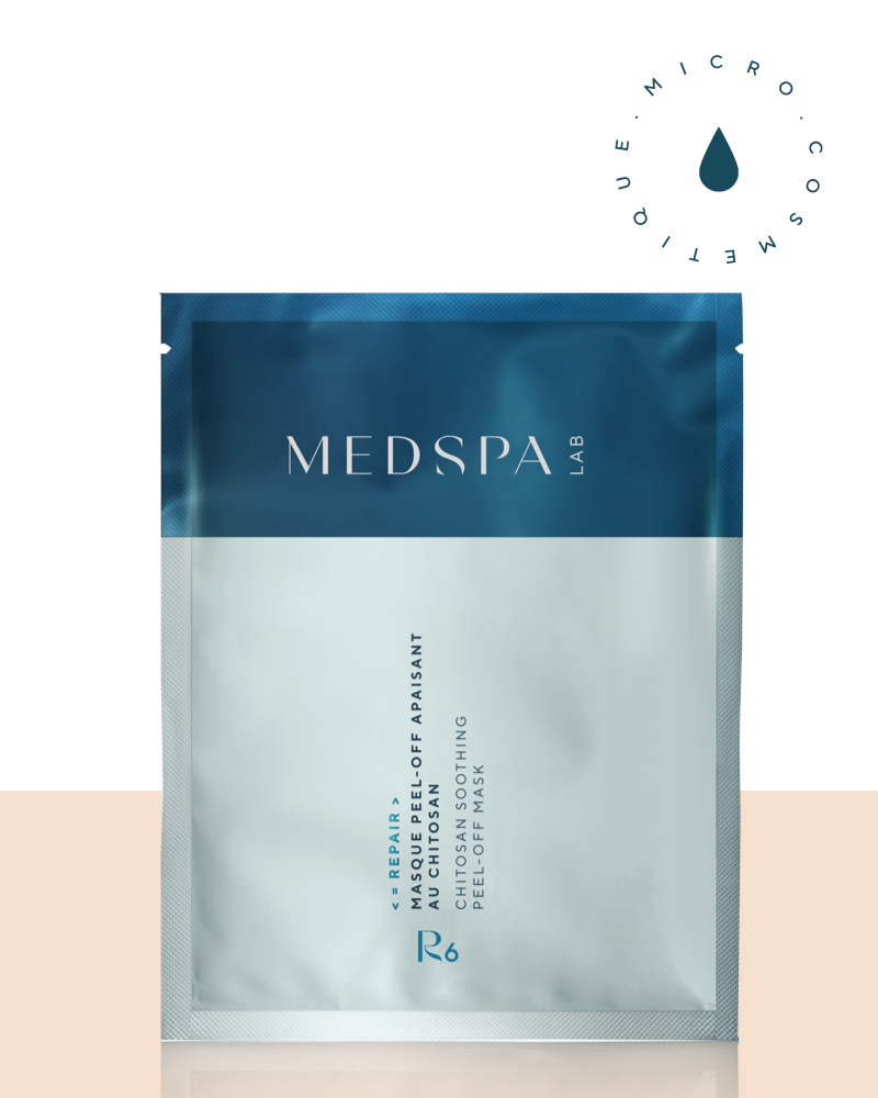Medspa Laboratoires - Wholesale Skincare Face Mask - R6 Chitosan soothing peel-off mask0