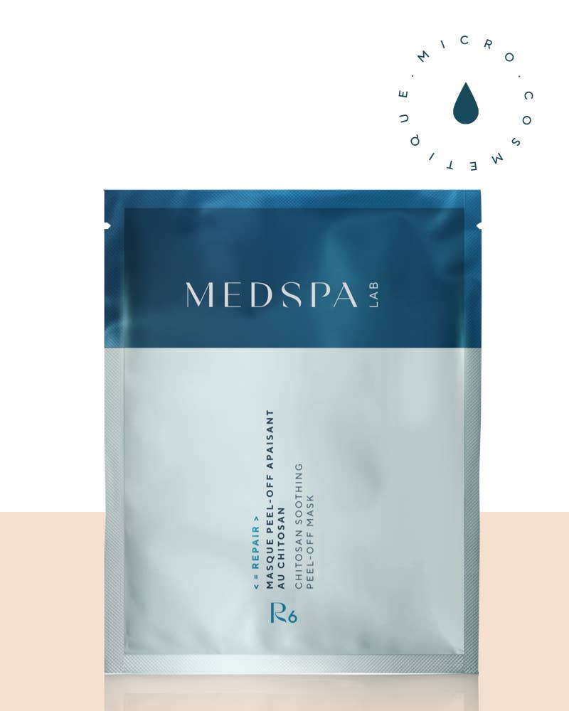 Medspa Laboratoires - Wholesale Skincare Face Mask - R6 Chitosan soothing peel-off mask