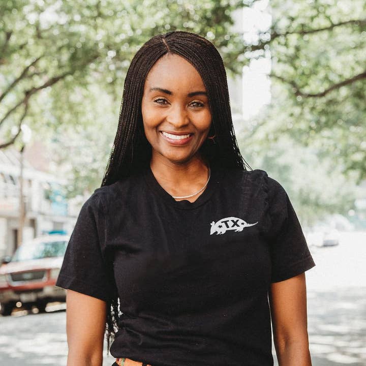 TX Armadillo T-Shirt for wholesale by Made in Texas Co.