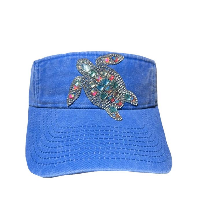 The Alabama Girl – wholesale Visor – Women's – ACID WASHED TURTLE HAT2