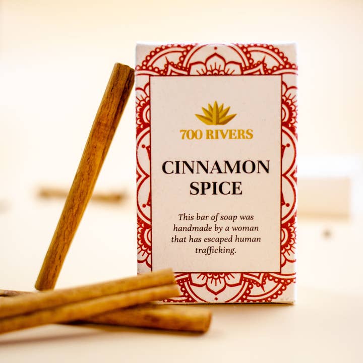 700 Rivers - Wholesale Bar Soap - Cinnamon Spice Soap Bar | Holiday Gift | Stocking Stuffer3