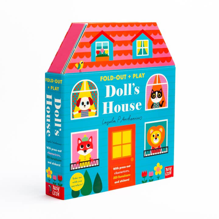 Fold-Out + Play: Doll’s House for wholesale by Nosy Crow