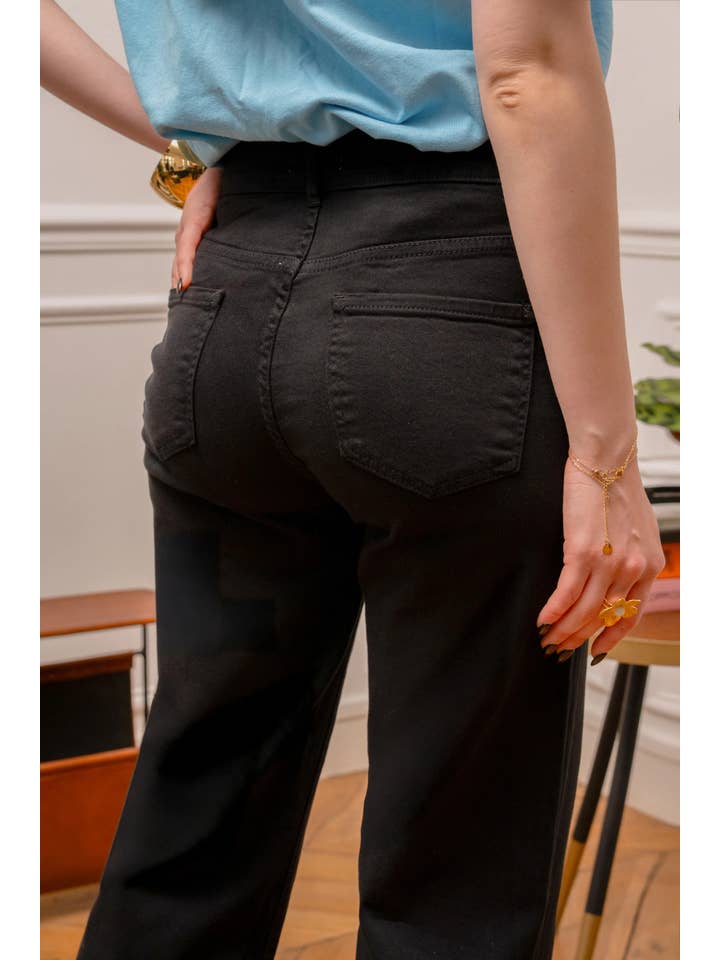 Vivid - Vendita all'ingrosso Jeans - Donna - Jean a gamba larga colore2