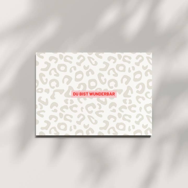 Cartolina - SEI MERAVIGLIOSO per la vendita all'ingrosso da parte di HERR&FRAUHEMPEL