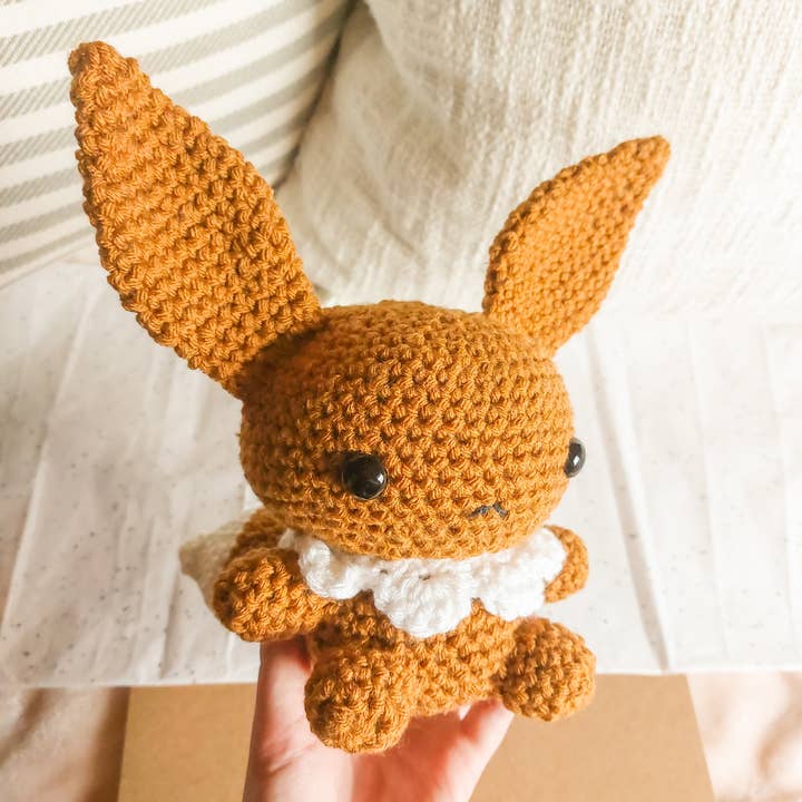 Crochet Eevee Plushie, Handmade Pokemon Plushy and other Purchase Wholesale polyfill stuffing. Free Returns & Net 60 Terms on Faire trending on Faire.