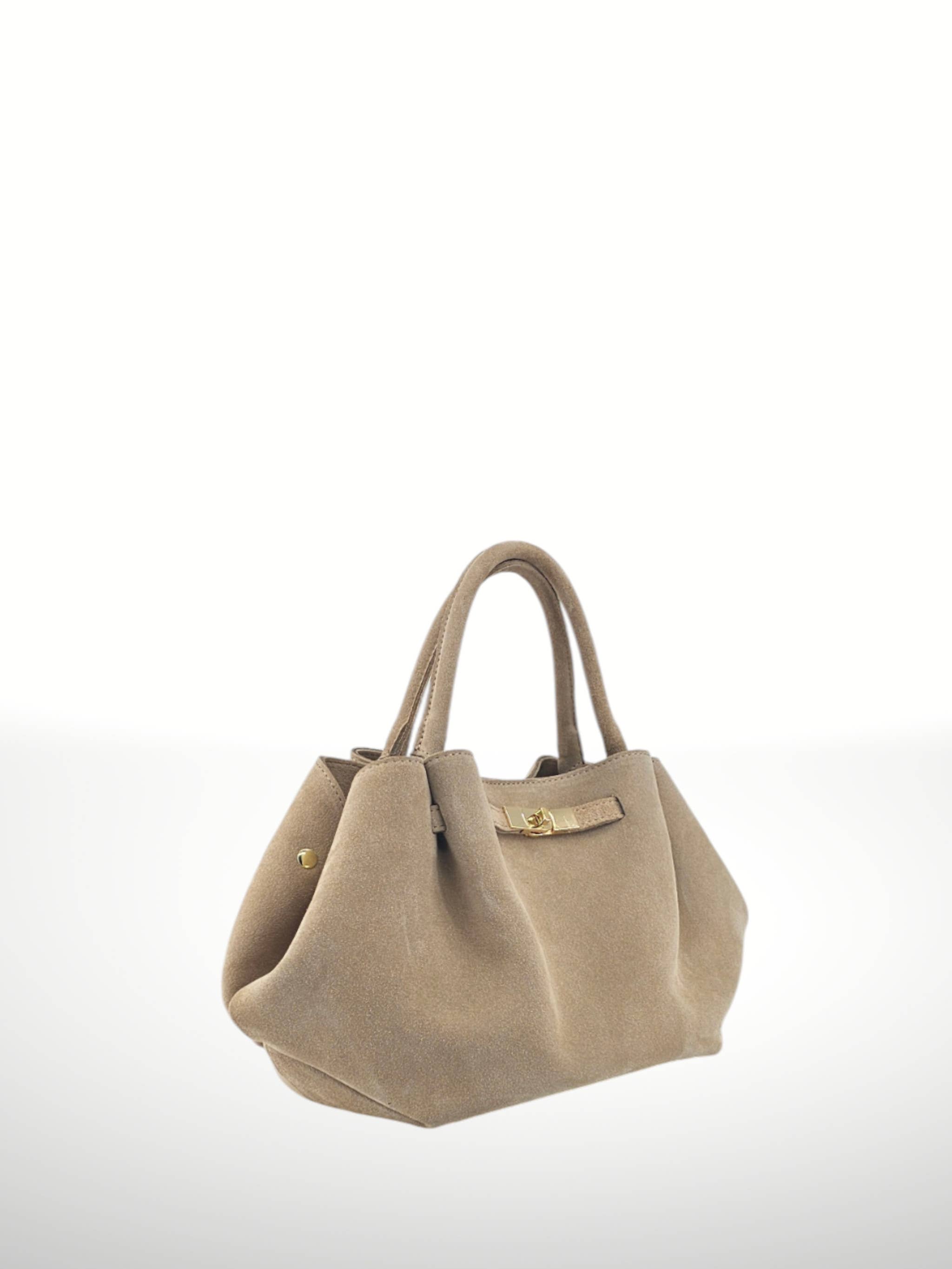 ITALIAN'S LEATHER – Großhandel Henkeltasche – Damen – Iklana Wildledertasche 2503086