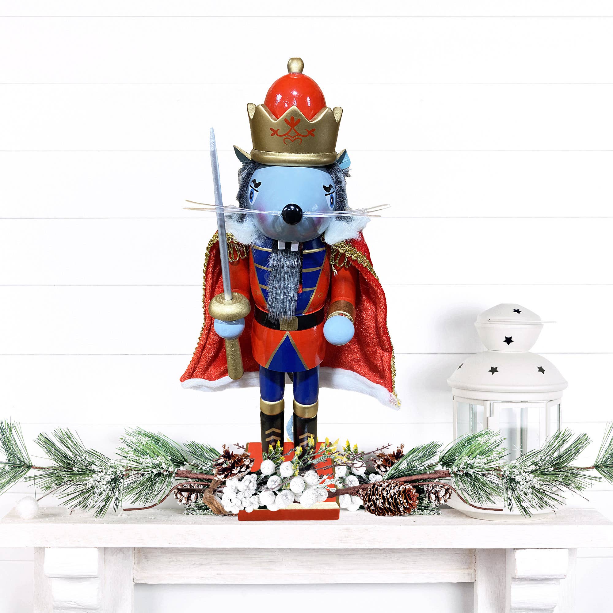 Santa’s Workshop Inc. - Wholesale Holiday Nutcracker - 14" Mouse King Nutcracker4