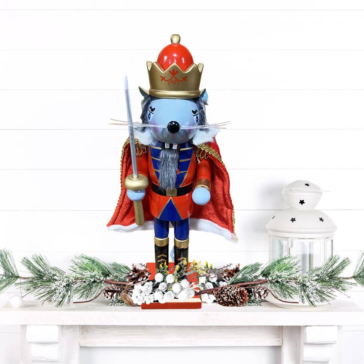 Santa’s Workshop Inc. - Wholesale Holiday Nutcracker - 14" Mouse King Nutcracker4