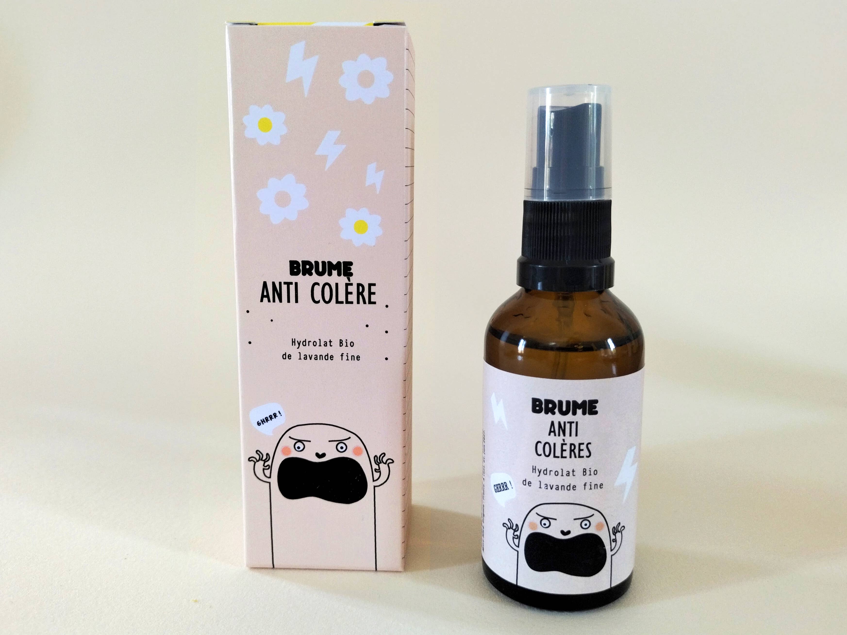 Pamela Loops - Vente Brume/eau visage et corps - Brume enfant anti-colère à l'eau florale de lavande bio1