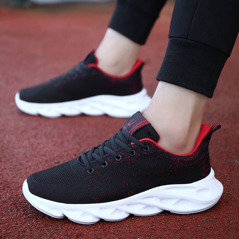 Calseosvic – wholesale Athletic trainers – Women′s – Light Fabric Fashion Pop Mesh Running Shoes7