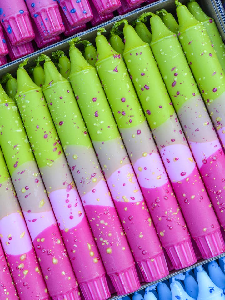 Taper Candles - Spring Field Confetti for wholesale by Nordtrice