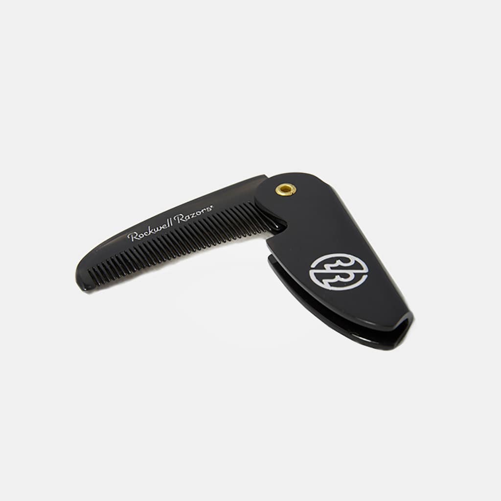 Rockwell Originals - Wholesale Beard Brush/Comb - Rockwell Folding Moustache and Beard Comb3