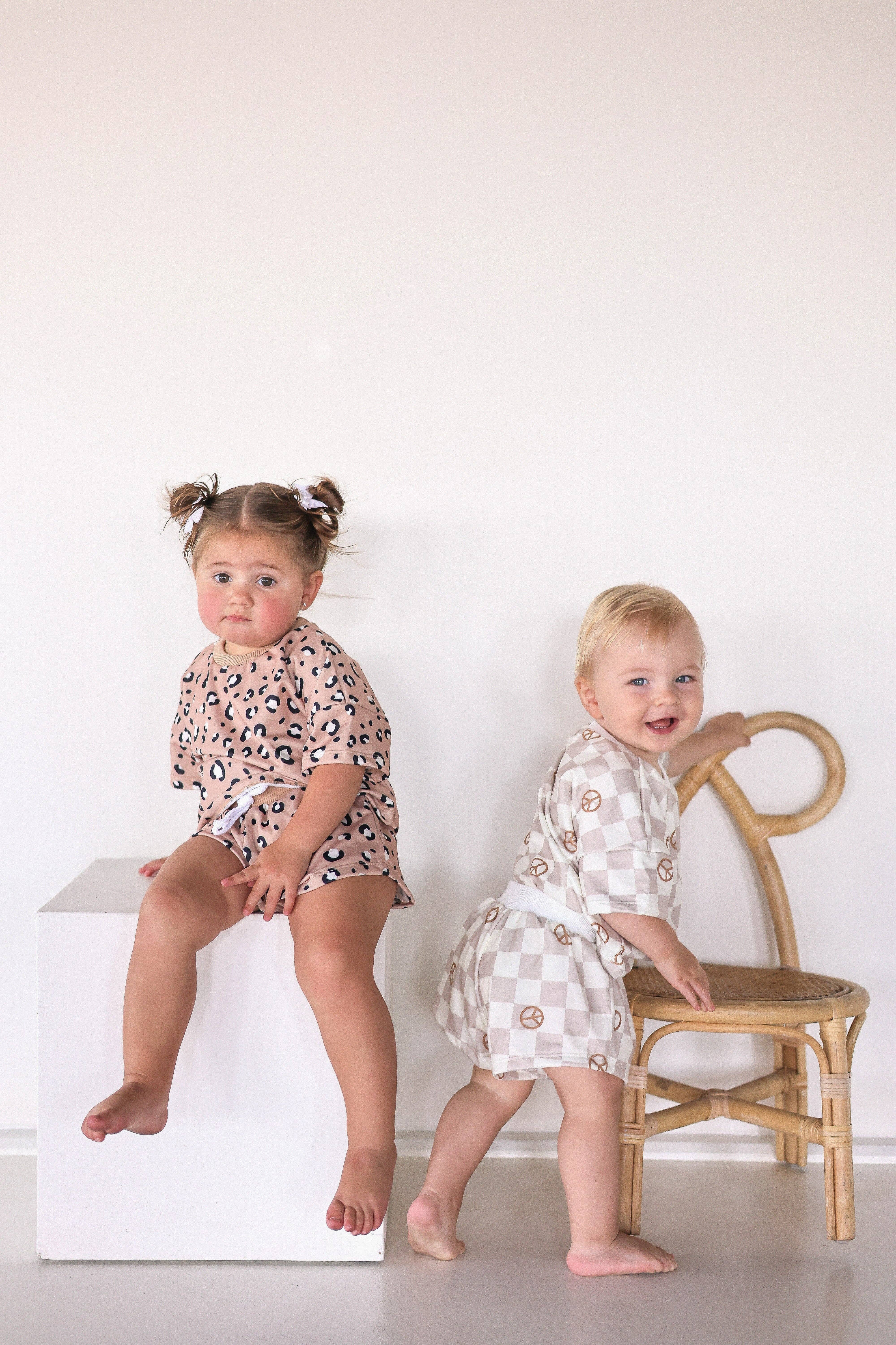 Celebrate Your Tribe - Wholesale Top & Short Set - Kids - Autumn Prowl Short Set5