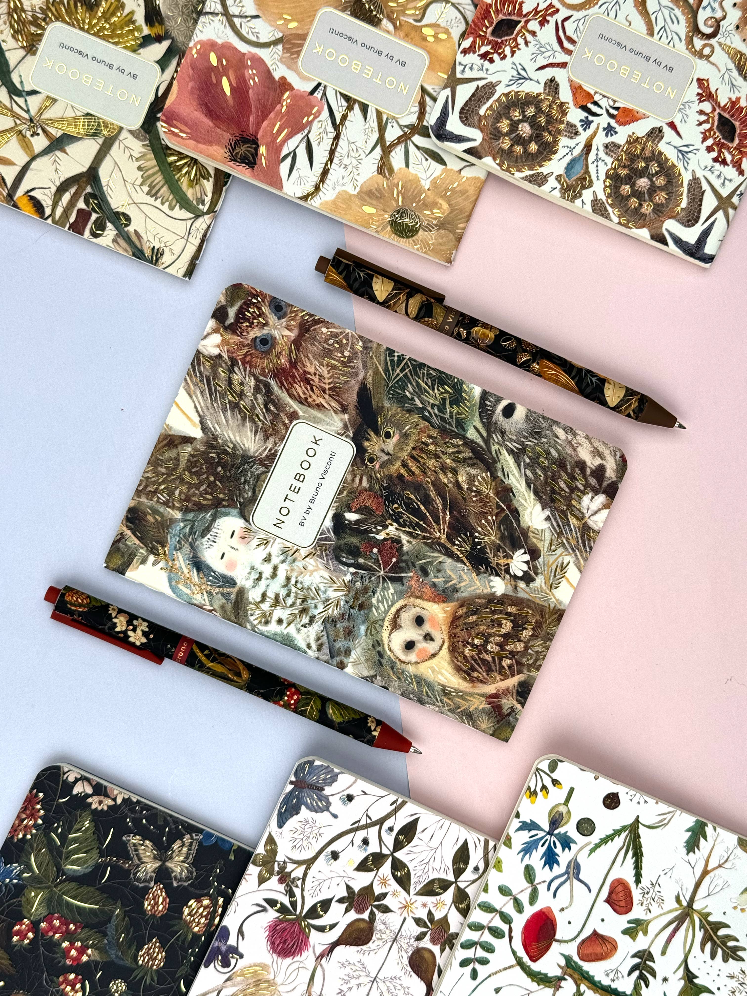 BV by Bruno Visconti - Wholesale Notebook - Owls Notebook7