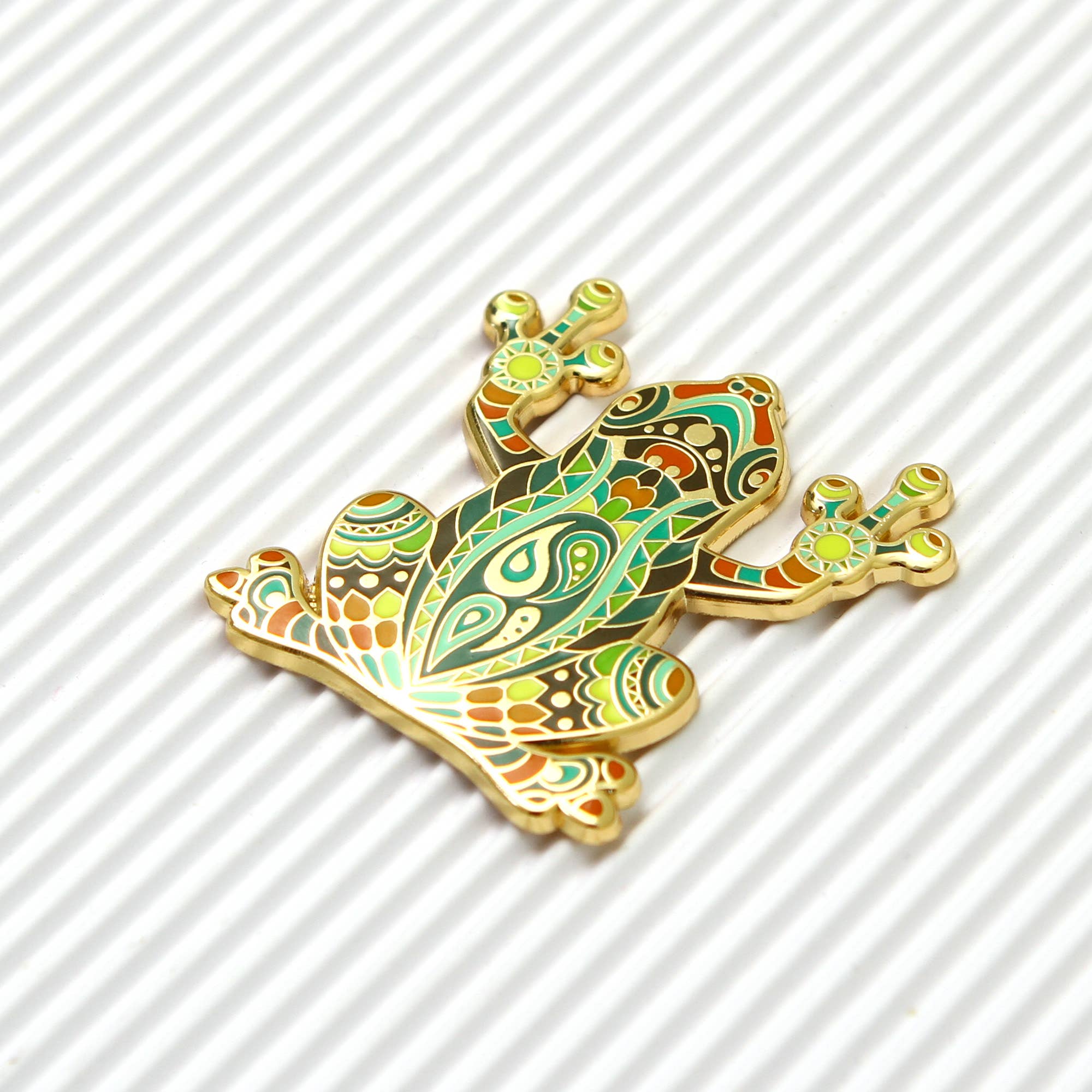 Awesome Pattern Studio - Wholesale Magnet - Mandala Frog - Decorative Fridge Magnet3