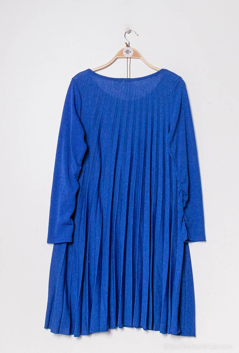 P&R STAR - Wholesale Dress - Women's - Pleated knit dress5