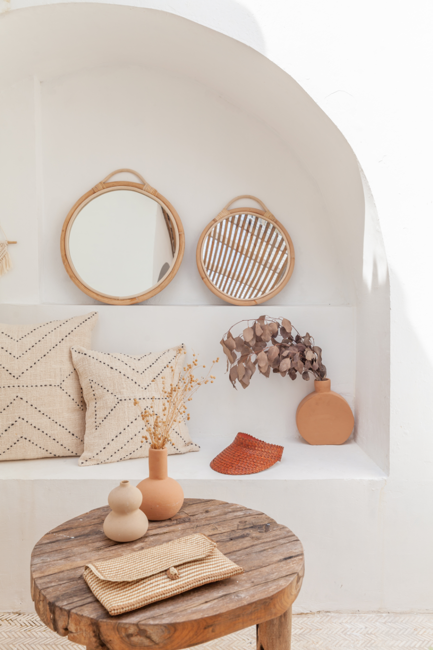 Village Thrive - Wholesale Visor - Women's - Rattan Sun Visor in Amber8