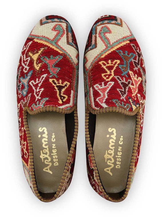 Mocassini Sumak Kilim da uomo - Taglia 10 per la vendita all'ingrosso da parte di Artemis Design Co.