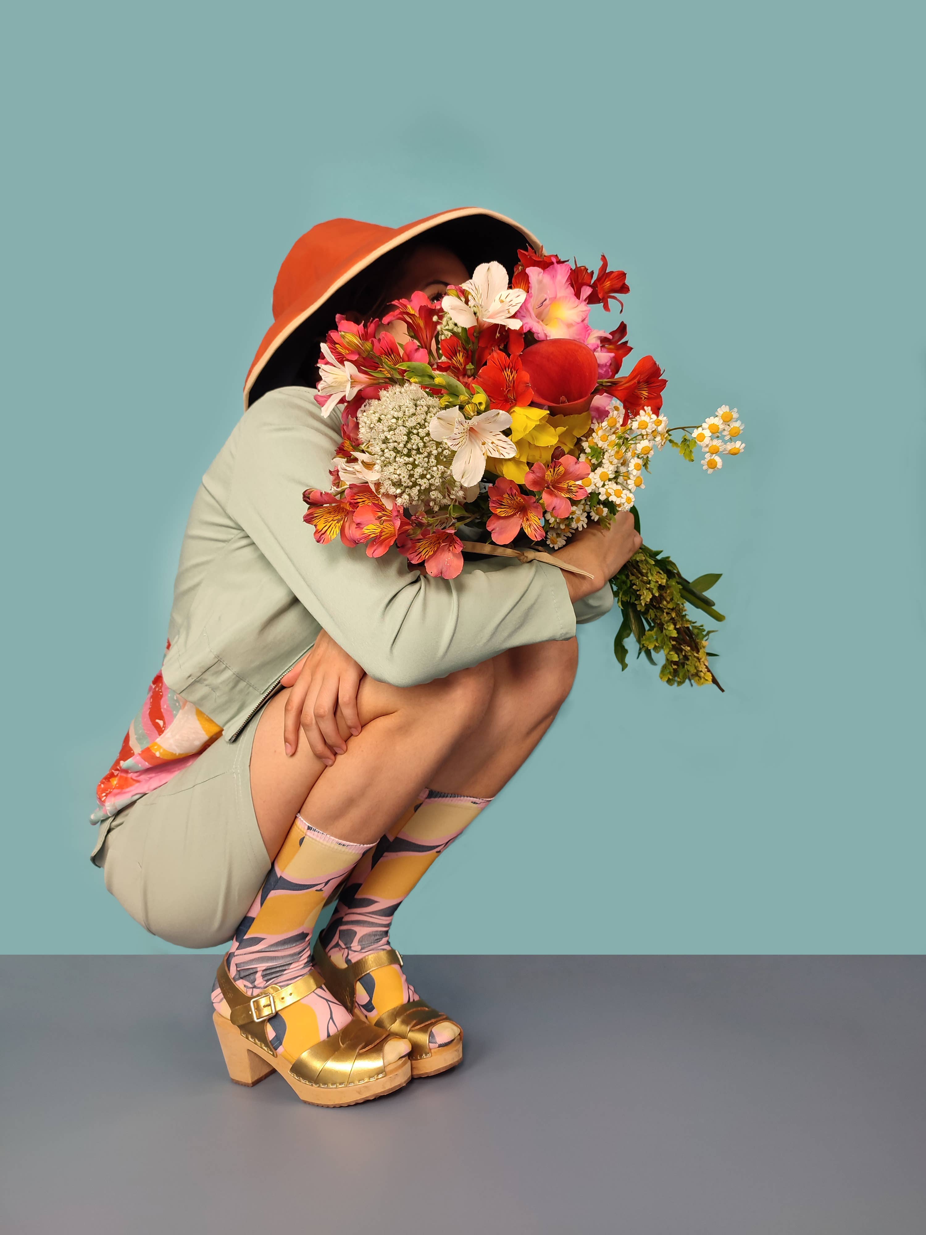 SWEET PARIPE - Wholesale Sokken - Uniseks - Limoncello roze sokken1