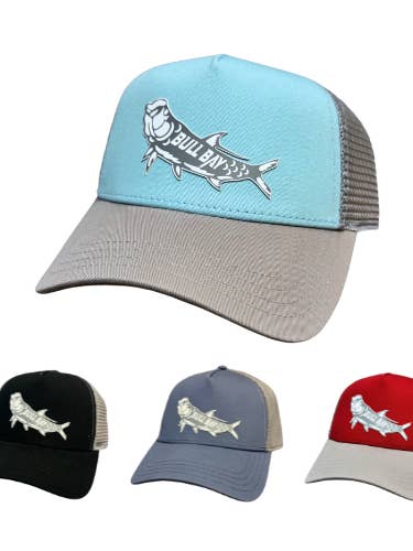 Cappellino Trucker Bull Bay Tarpon per la vendita all'ingrosso da parte di Bull Bay