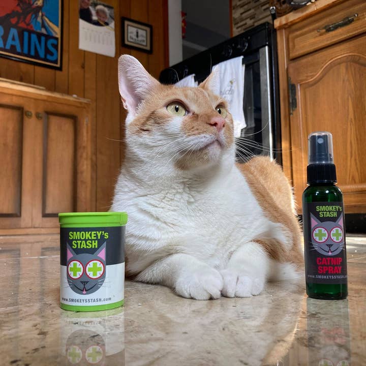 Smokey's Stash - Wholesale Catnip - Smokey's Stash Organic Catnip Og Puss Pop Top5