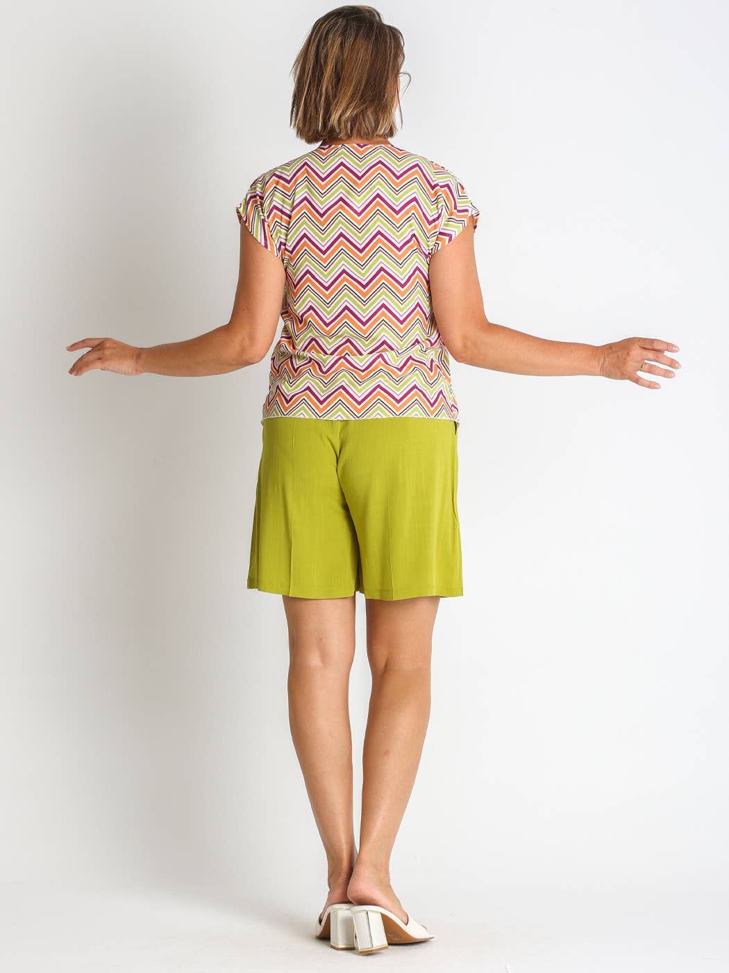 LOURDES CASTILLO - Wholesale Suit Set - Women's - 368172L SIMULATED DOT PRINTED SET PES. RECYCLED1