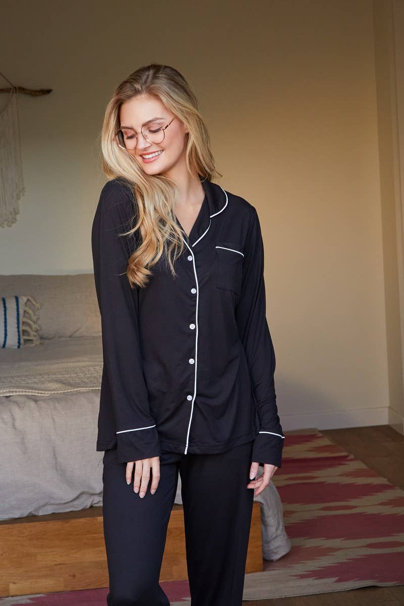 Lily Clothing - Wholesale Sleepwear Set - Women's - WOMEN COMFORTABLE LOOSE PAJAMAS_CWSPJ03618