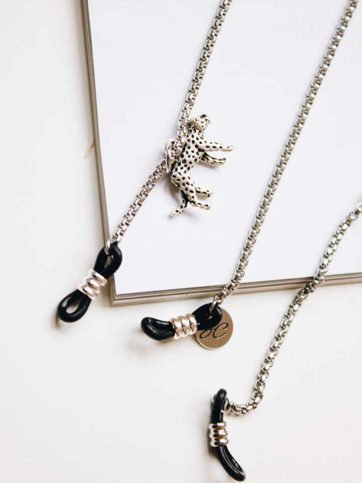 Jaguar Silver | Catena per occhiali per la vendita all'ingrosso da parte di Sunny Cords