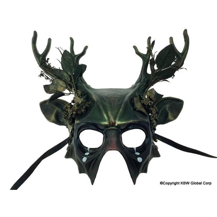 Woodland Antler Spirit Mask for wholesale by KBW Global Corp.