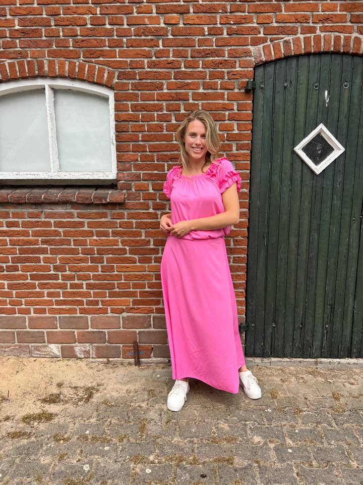 Shirt Belluno Fuchsia voor wholesale door Cluca