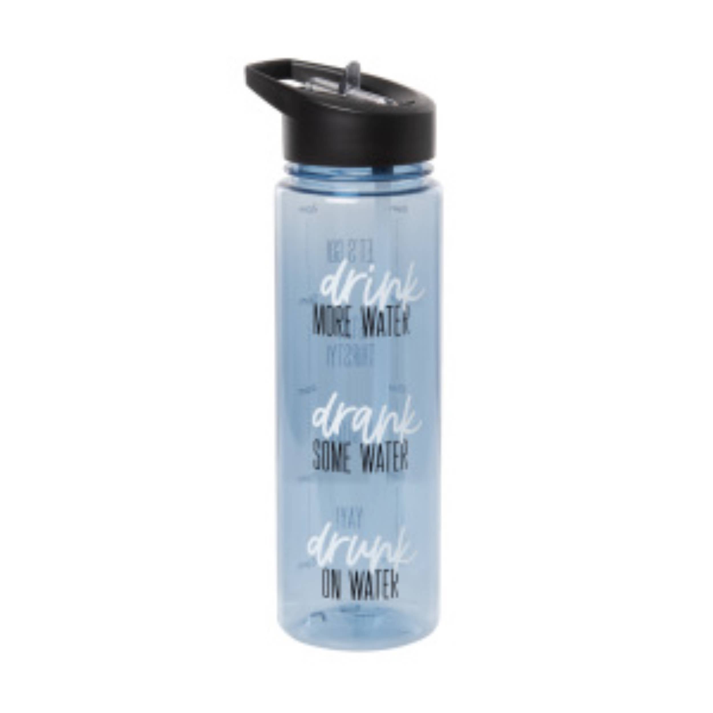 Totalee Gift - Wholesale Water Bottle - SALE Artificial 9.5" Blue Drink On Water Tritan Bottle0